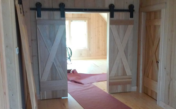 Select Fir X Buck Plank Doors